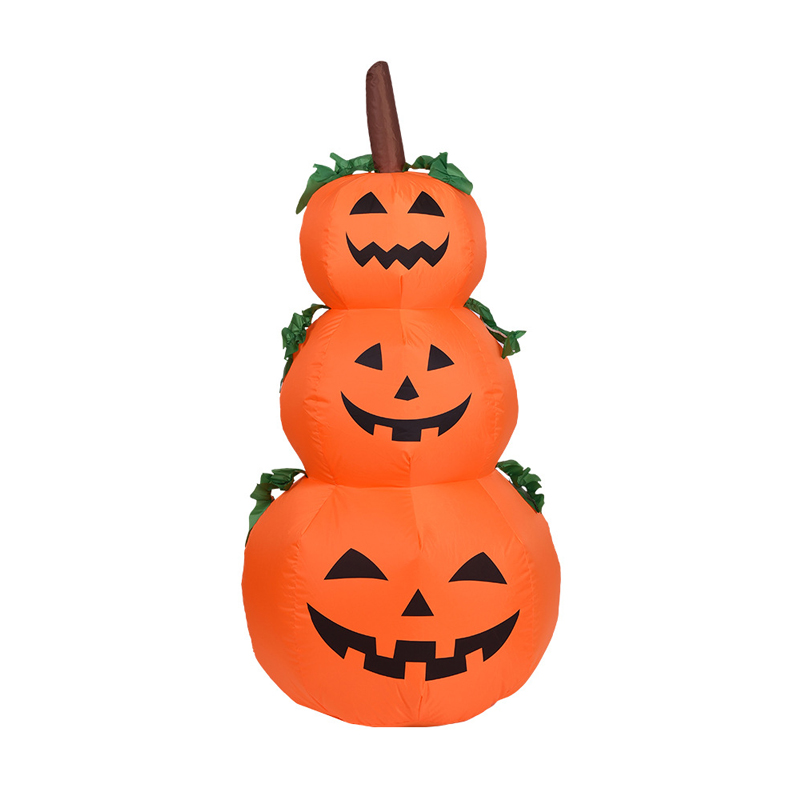 3 strati di zucca di Halloween gonfiabile