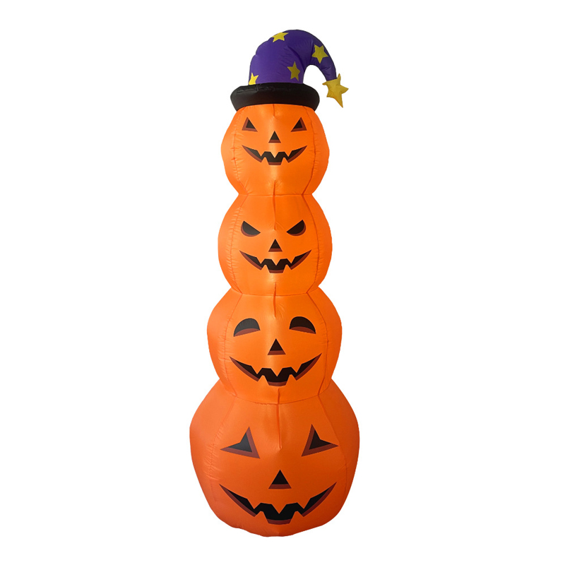 Pumpe impilate gonfiabili da 8ft Halloween