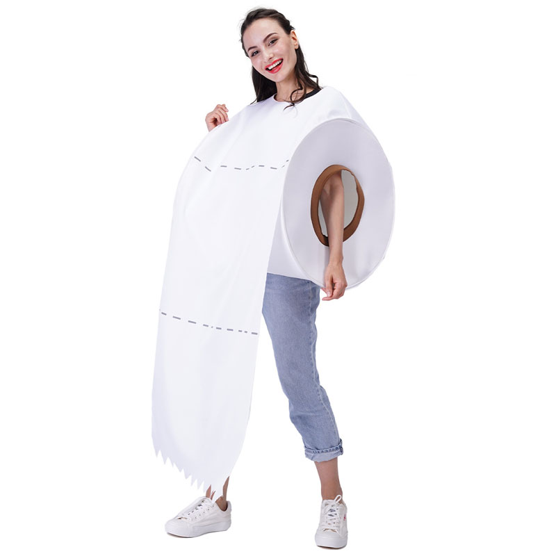 Cosplay di carta per toilette per adulti