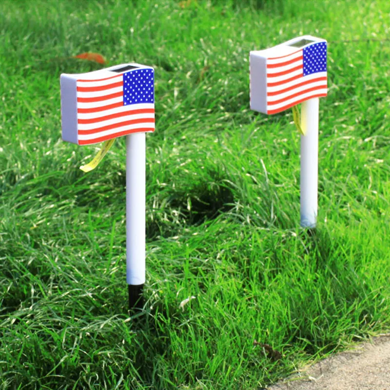 Bandiera americana Ground-in Outdoor Path Light