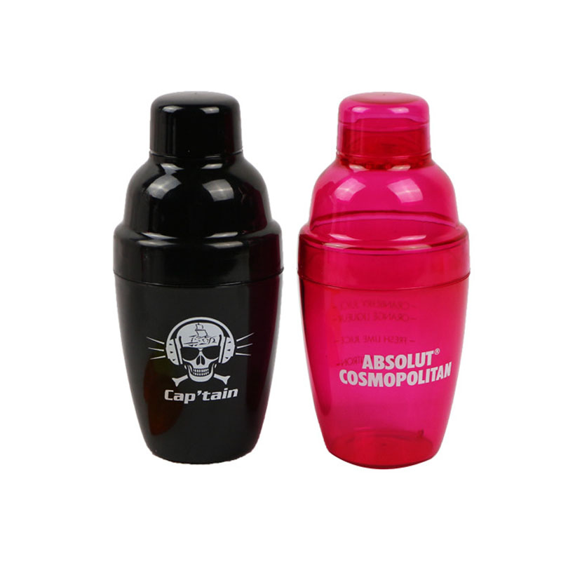 Promozione della birra shaker di plastica