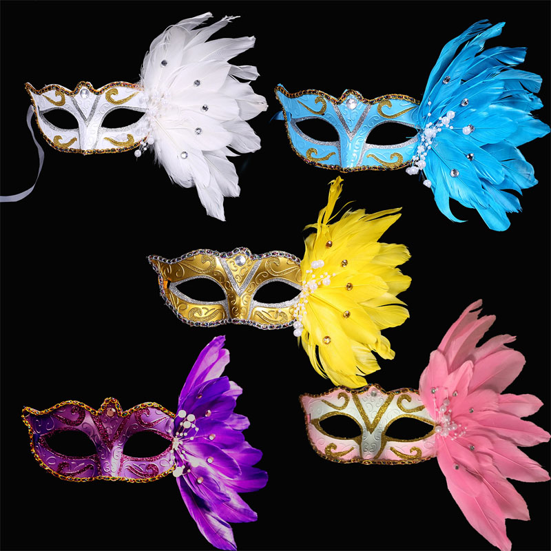 Maschera da ballo in maschera di carnevale veneziano