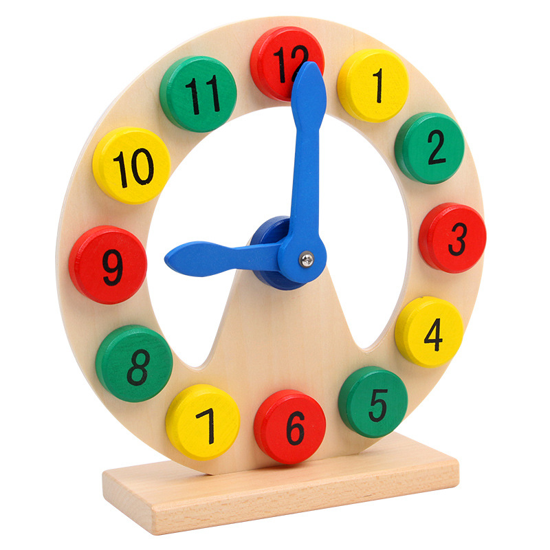 Bambini Educational Preschool Education Insegnamento Orologio