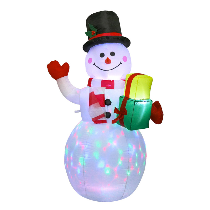 Decorazione natalizia gonfiabile decorazione regalo per pupazzo di neve