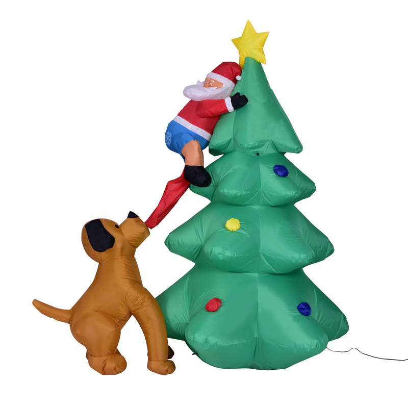 Giocattoli gonfiabili dell'albero di Natale