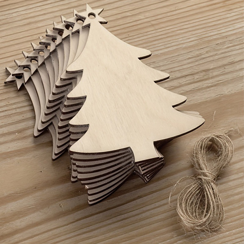 Ornamenti della forma dell'albero di Natale