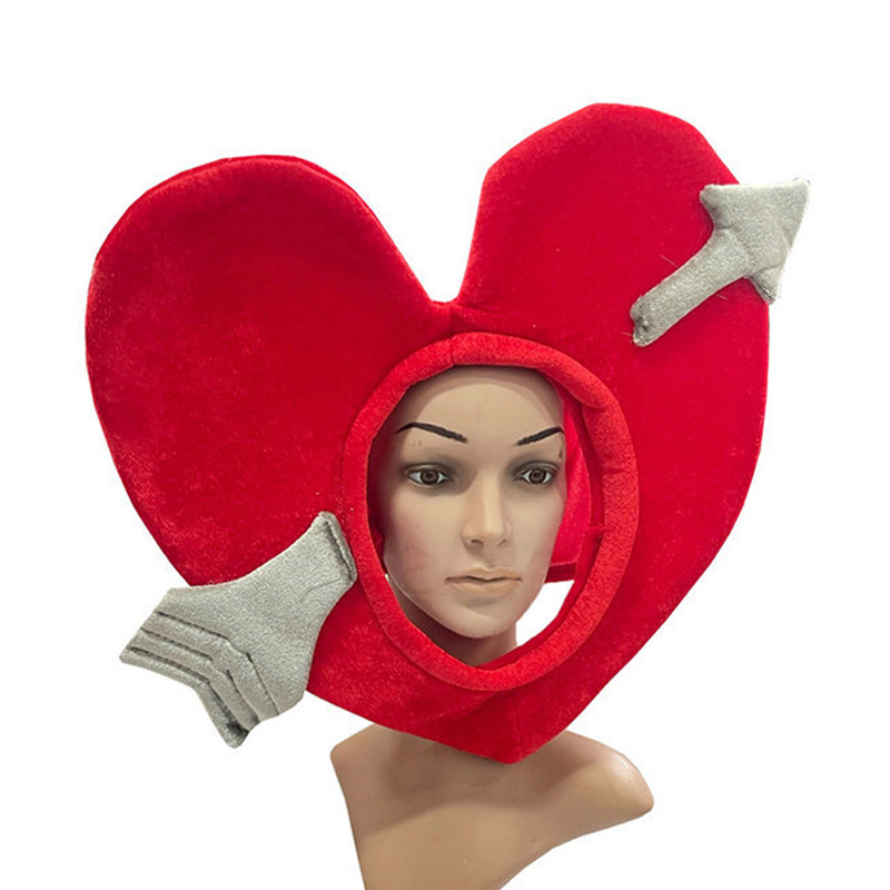 Costumi di San Valentino Cupido Amore Cappello cappuccio rosso