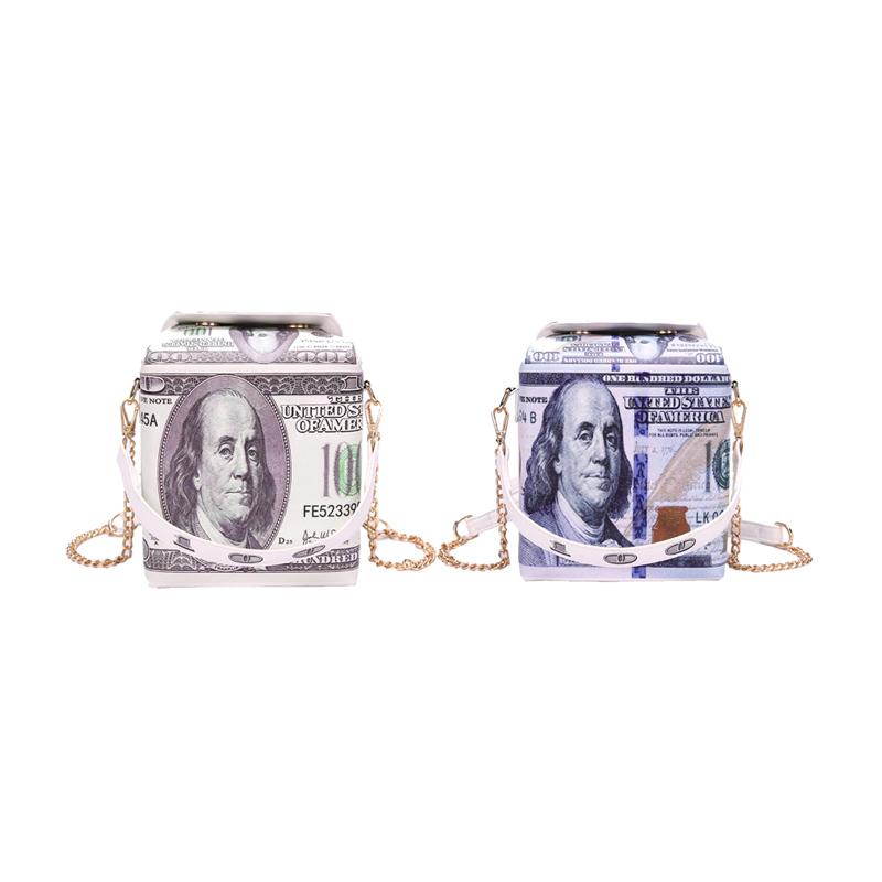 Borsa per frizione in denaro in moneta in dollari