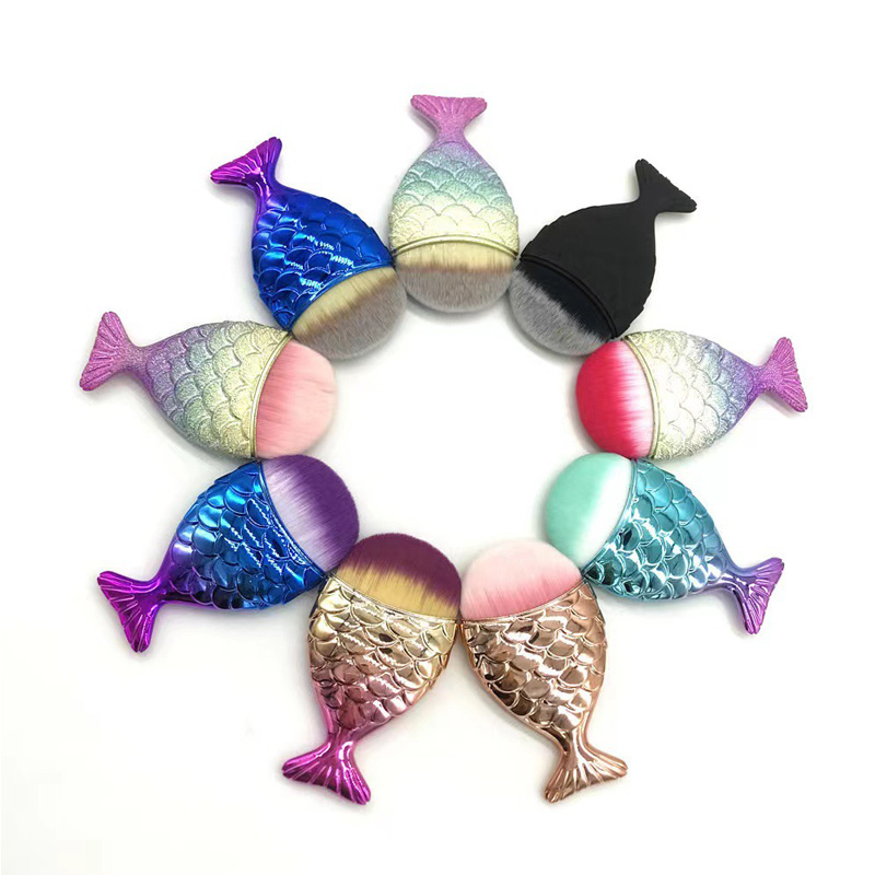 Pesce a forma della coda spazzola