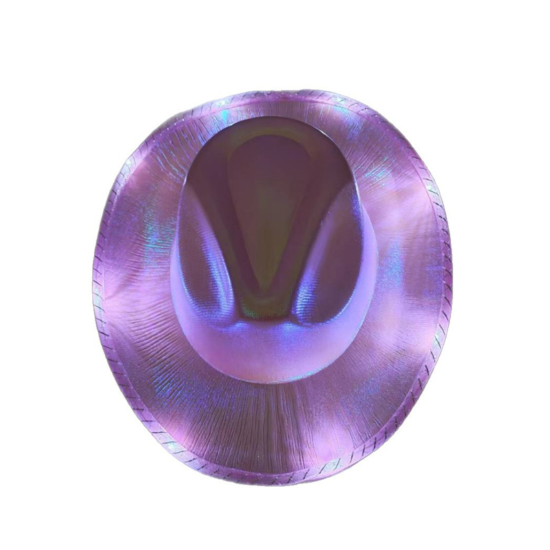 Cappello da cowboy luminoso con luci a LED