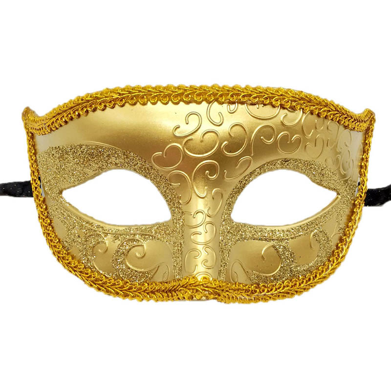 Splendide maschere veneziane per feste in maschera