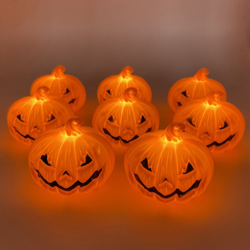 Lanterna LED a forma di zucca di Halloween