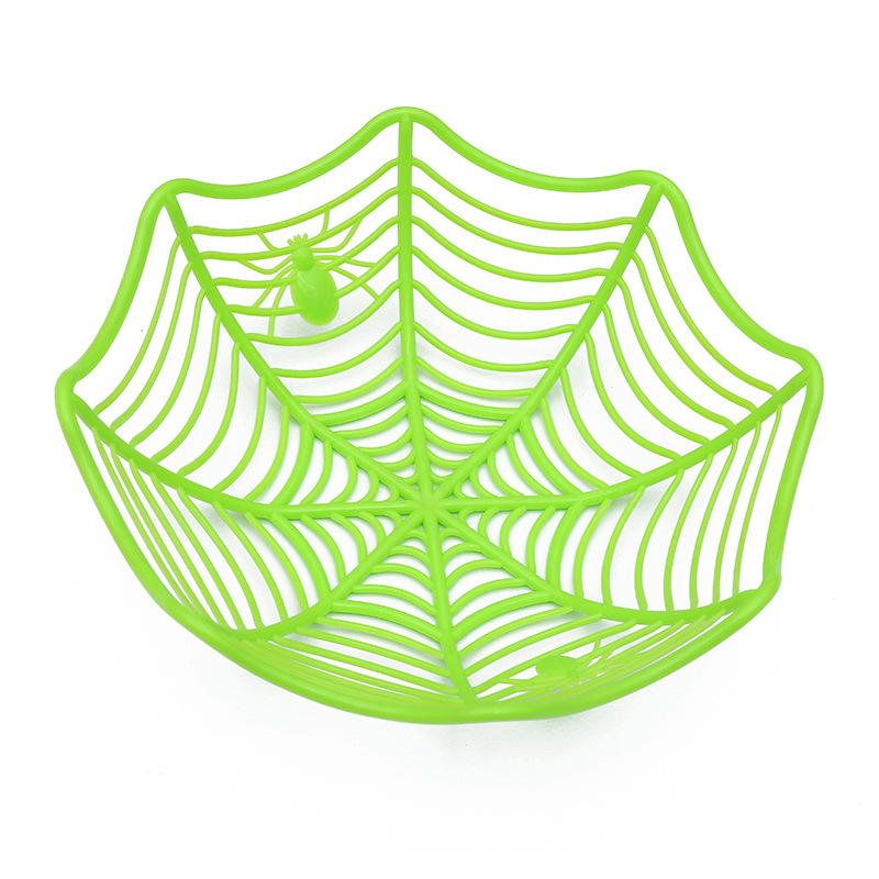 Halween Plastic Spider Candy Porta