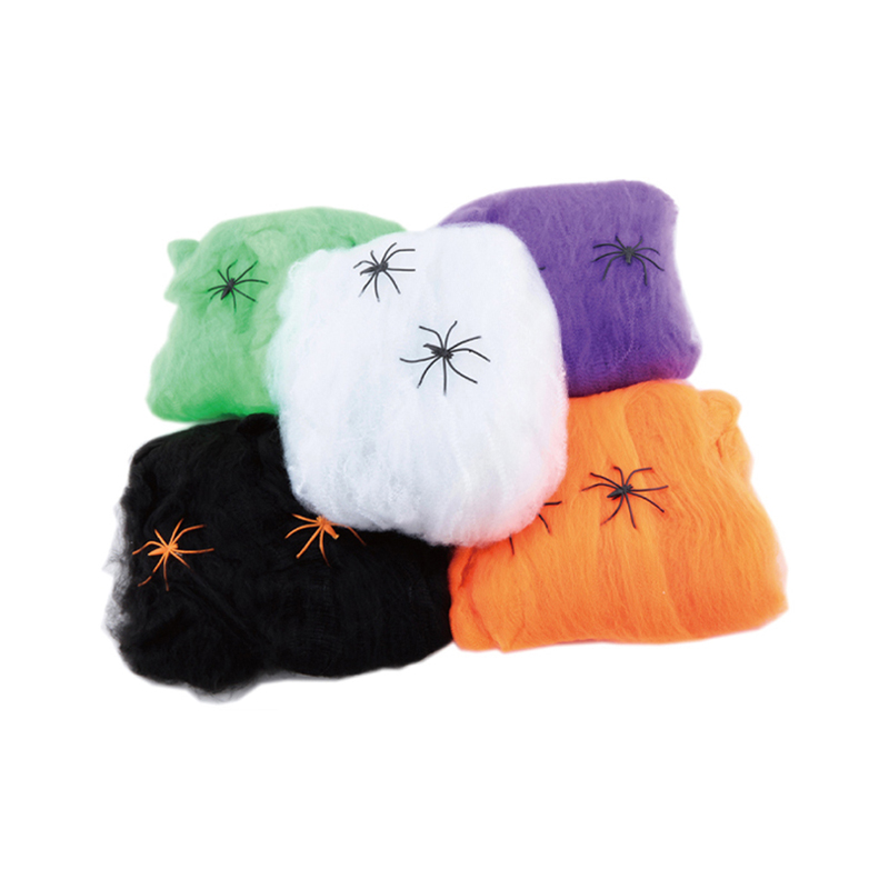 Decorazione web di Halloween Spider Cotton Spider