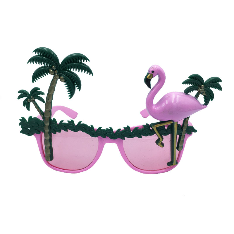 Occhiali fenicotteri del partito hawaiano
