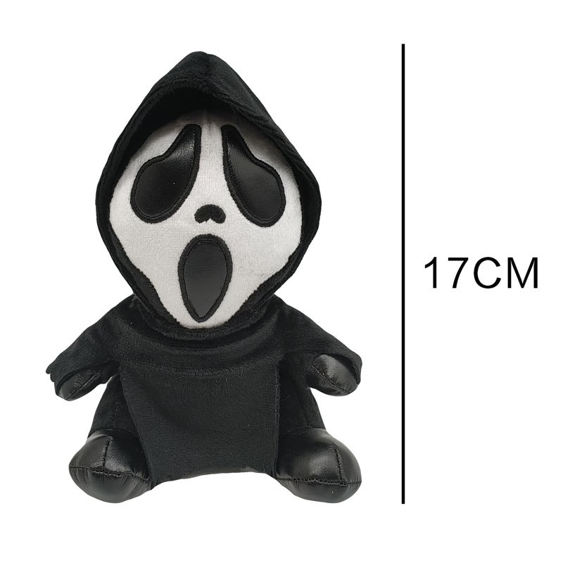 Peluche di vendita caldo Grim Reaper Doll Grimace Doll Anime Ghostface Peluche