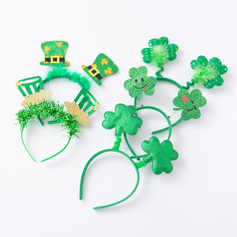 Copertina di copricapo irlandese St Patricks Day Headband