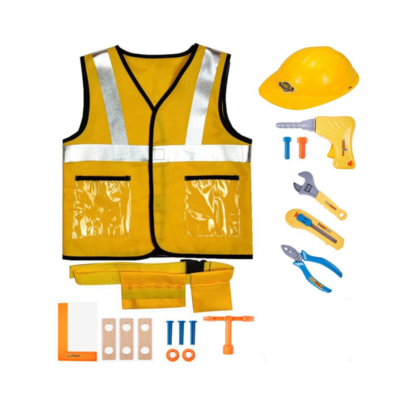Set di costumi da operaio per bambini