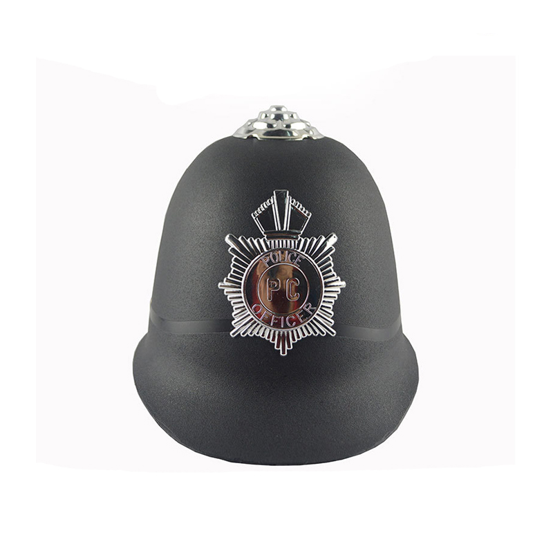 Cappello da casco della polizia inglese britannica maschile