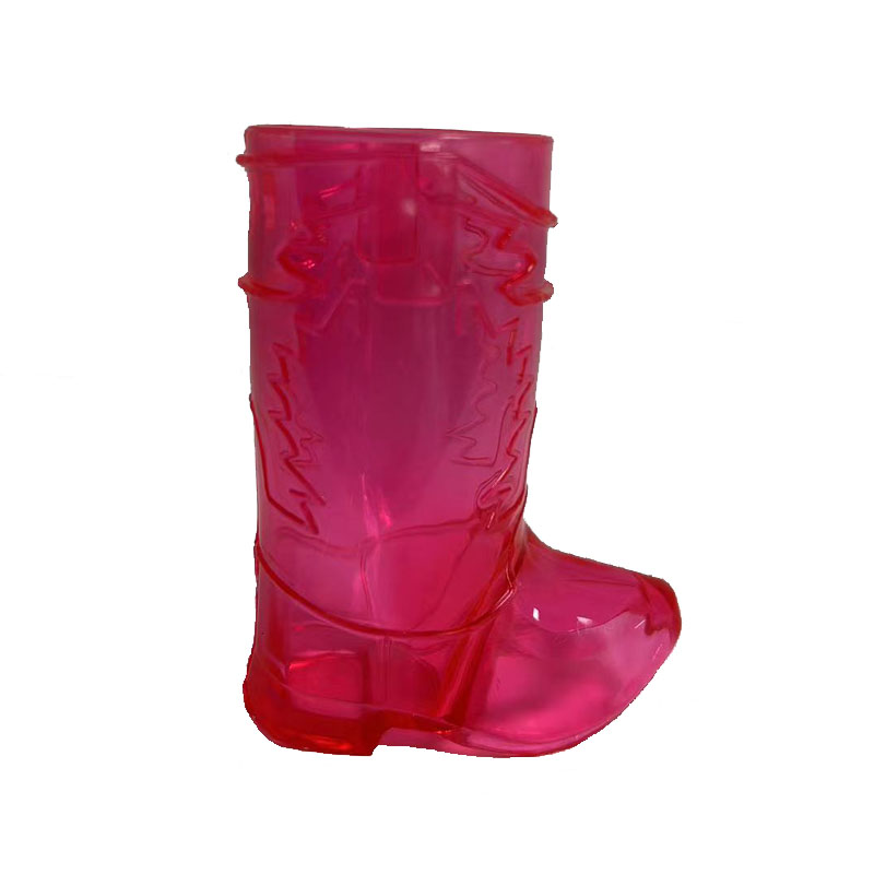 Mini tazze di stivale in plastica