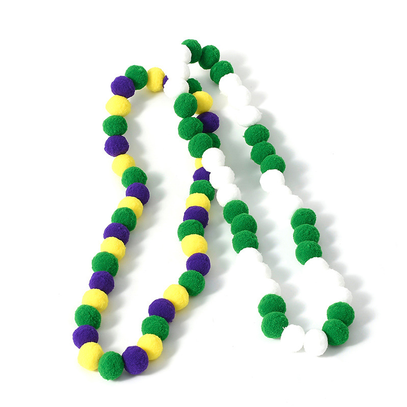La festa favorisce una collana lunga ghirlanda grande palla
