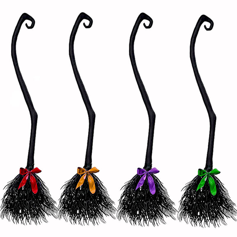 PROP PLASCH Witch Magic Broom