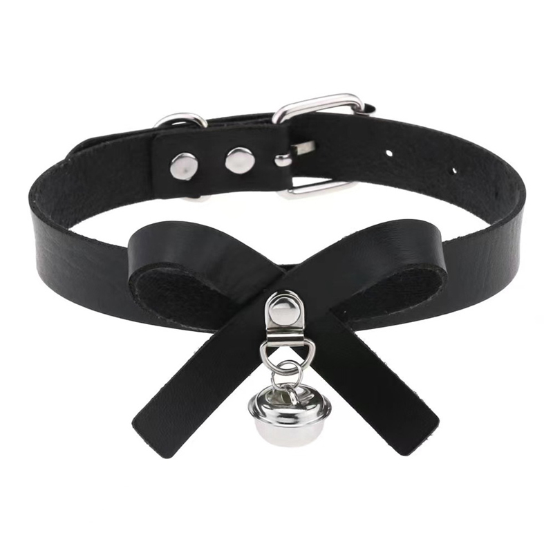 PU GOTH CHOKER CHILKER