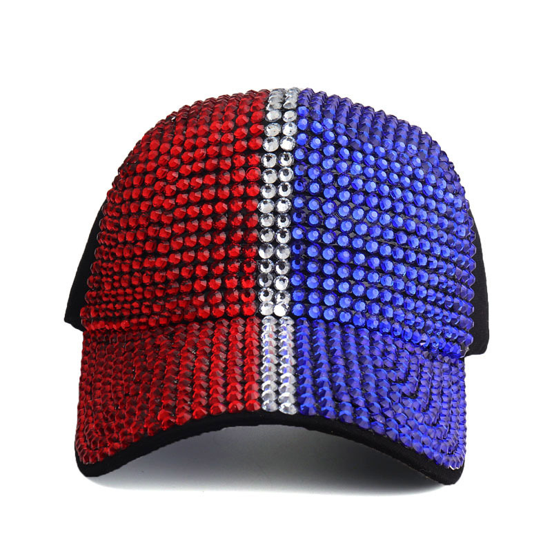 Cappelli con strass Cappelli snapback con diamanti bling da baseball traspiranti