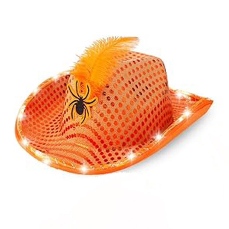 Shiny Storage Glow Scintilla scintillante LED Cowboy