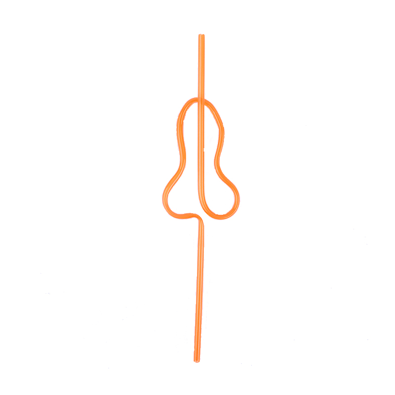Swirly Loop Plastic Plasticking sorseggiando paglia