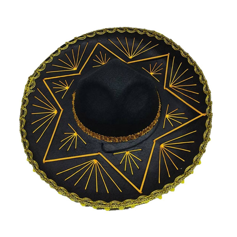 Cappello messicano occidentale a tesa larga